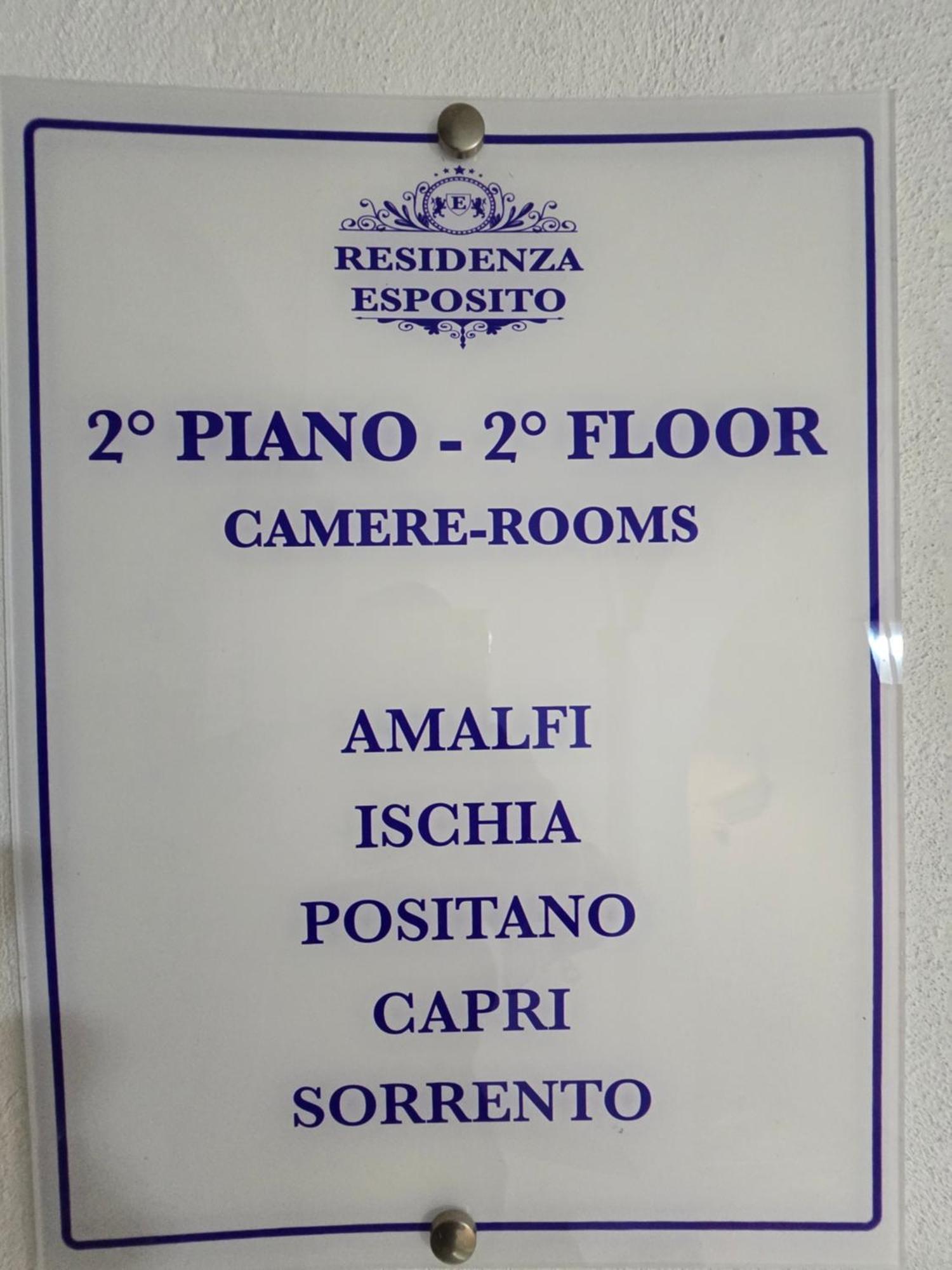 Отель Residenza Esposito Неаполь Экстерьер фото